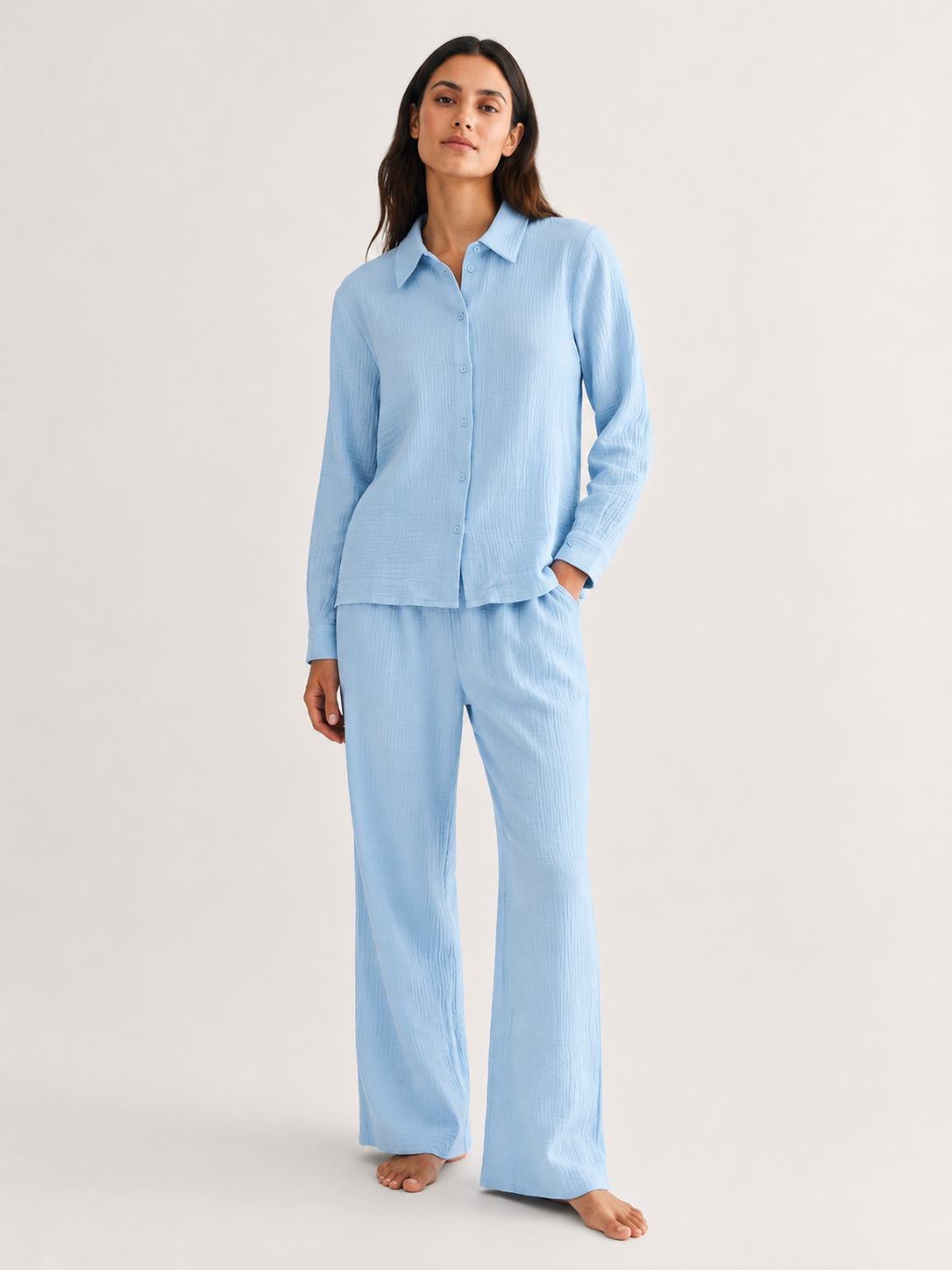 Set gaze de coton