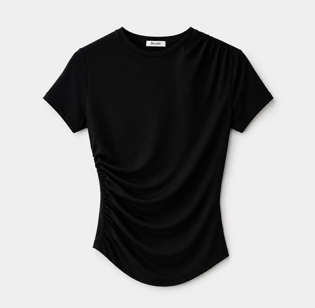 Pull drapé