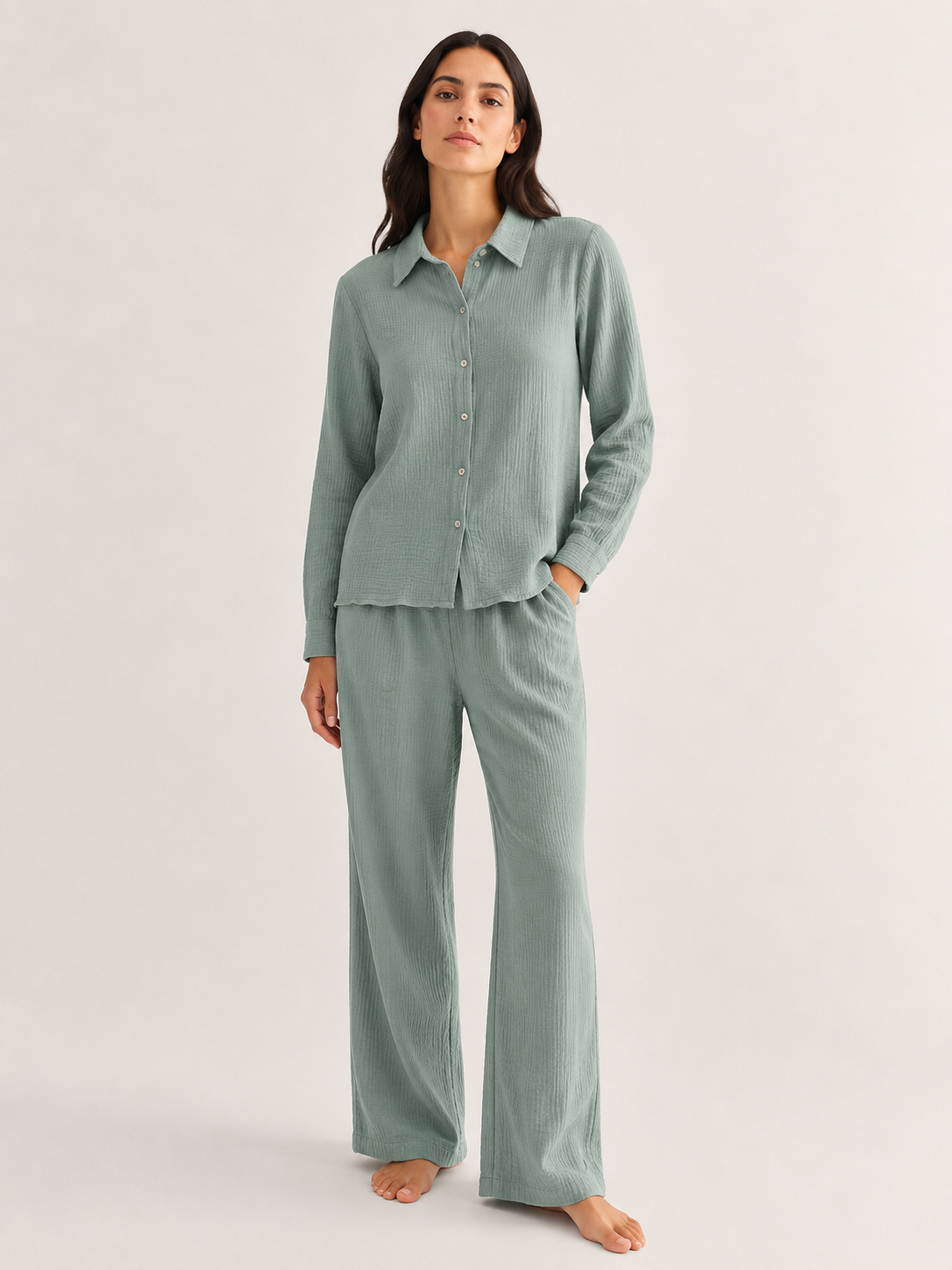 Set gaze de coton